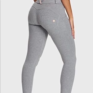 Freddy WR UP grey mid rise full length pants